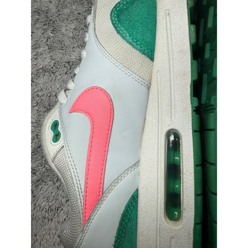 Nike Air Max 1 Watermelon‎ White Green Pink AH8145-106 Mens 10.5 Sneaker